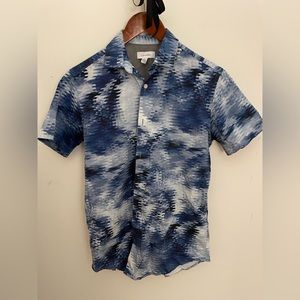 Calvin Klein Button Down Short Sleeve